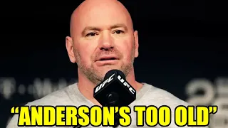 Dana White REACTS to Jake Paul vs  Anderson Silva Fight!