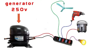 Top how to make a 250v generator