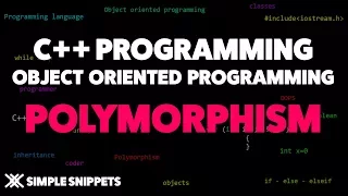 Polymorphism in C++ | Compile time vs Run time Polymorphism | C++ Programming