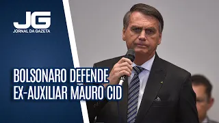 Bolsonaro defende ex-auxiliar Mauro Cid e diz que ele não ‘inventaria nada”