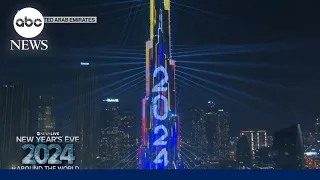 Dubai celebrates the start of 2024