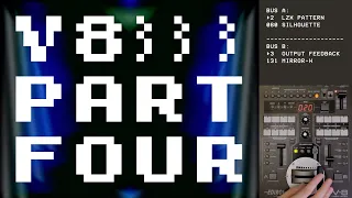 Edirol/Roland V8 Video Mixer Feedback Effect Demo, Part 4