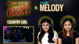 VINNY APPICE'S SABBATH KNIGHTS | COUNTRY GIRL REACTION FT MELODY FROM LILIAC | NEPALI GIRLS REACT