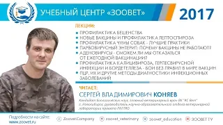 C. В. Коняев в УЦ «Зоовет» | Бешенство, вакцины, чума собак | ч. 1/5