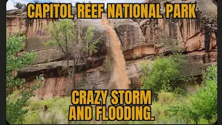 Bryce Canyon National To Capitol Reef National Park.. Crazy Storm And Flooding..