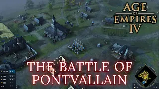 Age Of Empires 4 - THE BATTLE OF PONTVALLAIN (Hard)