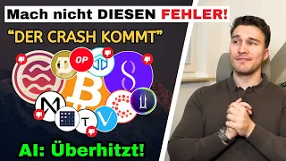 „Der Crash kommt?“ Mach jetzt keine Fehler! AI: Sell the News?