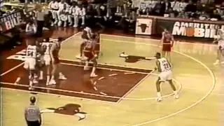 Michael Jordan 57pkt,2zb,10as,2prz vs Bullets 3.12.1992