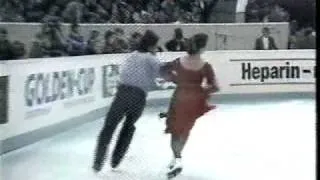 Duchesnay & Duchesnay (FRA) - 1990 European Figure Skating Championships, Free Dance