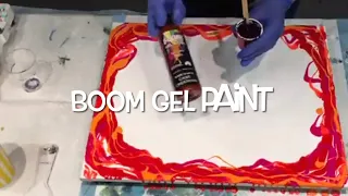 BOOM GEL PAINTS/ WOW Crazy effects[ fluid art Chaos blow with cell explosion my secret ingredient