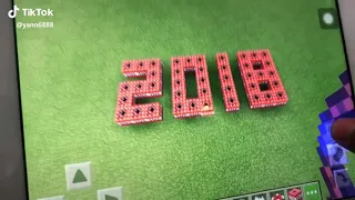 Minecraft TikTok (goodbye 2018)