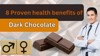 8 Health benefits of dark chocolate | Nutritional facts of dark chocolate