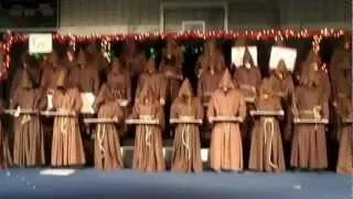 Silent Monks Hallelujah Chorus-North Delta School 2012