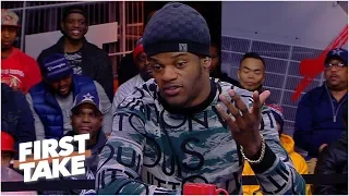Lamar Jackson is confident he can succeed as a passer in the NFL | First Take