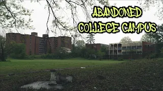 Exploring an ABANDONED COLLEGE CAMPUS!!!