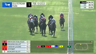 Gulfstream Park Carrera 1 - 10 de Febrero 2023