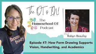 How Form Drawing Supports Vision, Handwriting, and Academics