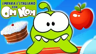 Impara con Om Nom | Cibo spazzatura vs cibo sano | Cartoni Animati per Bambini | Learn Italian