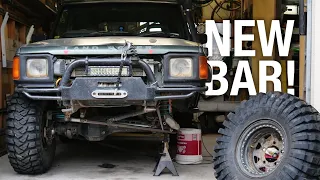 Lando FAILED its WOF... so we build a new WINCH BUMPER, Rebuilt & Rewired the WINCH + more IN 2 DAYS