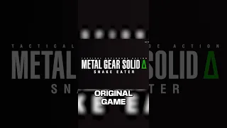 Metal Gear Solid 3: Snake Eater Remake Announced!