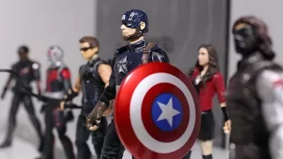 Captain America Civil War - Part 1: The Battle Begins (Stop Motion Film)