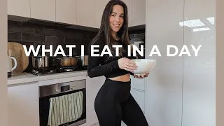 WHAT I EAT IN A DAY | Nutritious, simple, budget-friendly