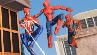 Three SPIDER-MANs in the Multiverse | Figure Stopmotion
