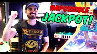 You Have Never Seen Me Hit This Almost Impossible Arcade Jackpot! Gameworks ArcadeJackpotPro