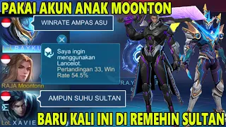 REAKSI SQUAD SULTAN KETIKA MELIHAT WINRATE ANAK MOONTON ! DI REMEHIN PARAH GW BALAS PAMER SKIN MAHAL