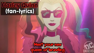 Harley Quinn Theme (2019) ♦️ Cover with fan-lyrics ♦️