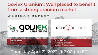 GoviEx Uranium Inc. | Webinar Replay