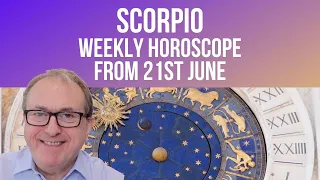 Scorpio Weekly Horoscope from 21st June 2021