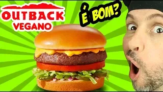 (REACT) HAMBURGER VEGANO do OUTBACK: VALE A PENA??