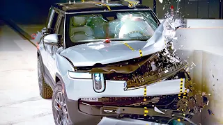 2024 RIVIAN R1S Electric SUV - Crash Test