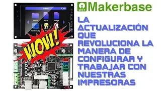 Makerbase Rompe Barreras MKS Robin TFT35 Firmware UPDATE!!!!