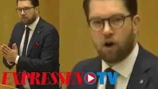 Jimmie Åkesson: ”Sandlådenivå hur ni har betett er”