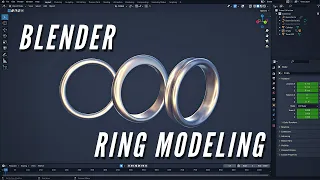 Jewelry Design | Different Ways to Model a Simple Ring in Blender [Tutorial]
