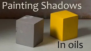 Painting Shadows in Oil Paint (hint - it's all about the light!)