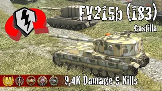 FV215b (183)  |  9,4K Damage 5 Kills  |  WoT Blitz Replays