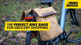 My perfect bike bags for grocery shopping!