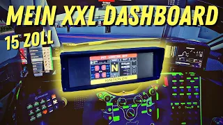 Mein XXL Dashboard fürs Simracing! 15 Zoll