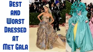 Best and Worst Dressed Celebs at the 2018 Met Gala