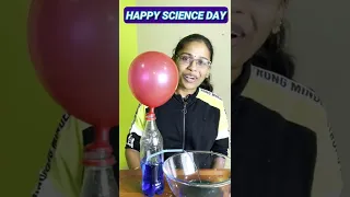 Pump Experiment⚡️💥Happy science Day 2022💥💥 #shorts #subashinijagan
