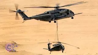 Most Powerful Helicopter: Sikorsky CH-53 Stallion In Action