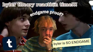 byler proof?? reacting to byler theories!!