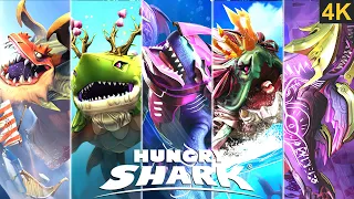 ALL STRONGEST SHARKS TRAILER & MOVIE (2018 - 2023) | HUNGRY SHARK - QUANTUM SHARK UPDATE 4K