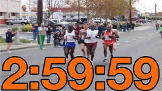 How to Sustain Sub 3 Hour Marathon Pace More Effectively