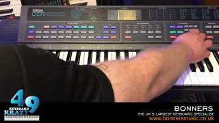 Yamaha DSR-2000 Keyboard - Tutorial