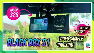 Black Box S1 Best Budget Dashcam | Unboxing + Video Sample