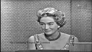 Joan Crawford On "What's My Line?" 1962 | FULL | (HD)